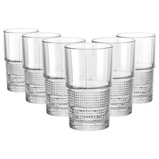 Bormioli Rocco Bartender Novecento Highball Glasses - 405ml - Pack of 6