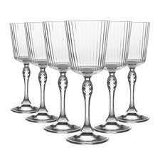 Bormioli Rocco America '20s Cocktail Glasses - 250ml - Clear - Pack of 6