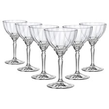 Bormioli Rocco Florian Champagne Cocktail Saucers - 240ml - Clear - Pack of 6