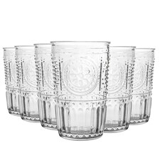 Bormioli Rocco  Romantic Water Glasses - 305ml - Clear - Pack of 6