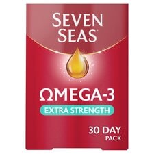 Seven Seas Omega-3 Extra Strength Fish Oil Capsules with Vitamin D - 30s