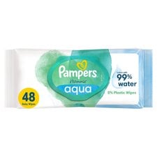 Pampers Harmonie Aqua Baby Wipes 48 Pack