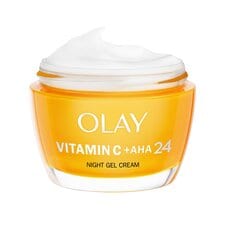 Olay Vitamin C 24 Night Gel Cream Moisturiser 50ml