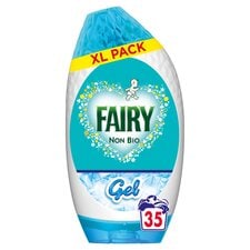 Fairy Non Biological Washing Liquid Gel 35 Washes 1225Ml