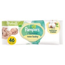 Pampers Harmonie New Baby wipes 46 Pack