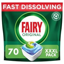 Fairy Original All In One 70 Dishwasher Tablets 946G