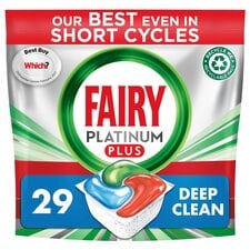 Fairy Platinum Plus Deep Clean 29 Dishwasher Tablets 450G