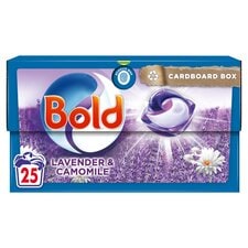 Bold All In One Washing Liquid Pods Lavender & Chamomile 25 Washes 45G