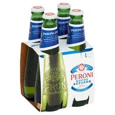 Peroni Nastro Azzurro Lager Beer 4X250ml