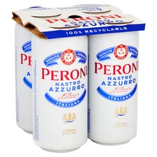 Peroni Nastro Azzurro Lager 4 X 440Ml