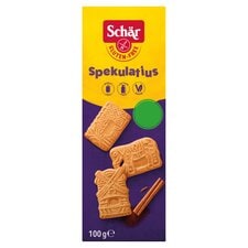 Schar Gluten Free Spekulatius Spiced Biscuits 100G