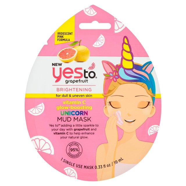 Yes To Grapefruit Vitamin C Glow-Boosting Unicorn Mud Mask 