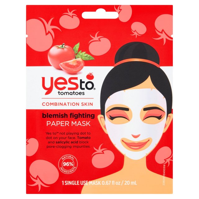 Yes To Tomatoes Blemishing Fighting Paper Mask 20ml