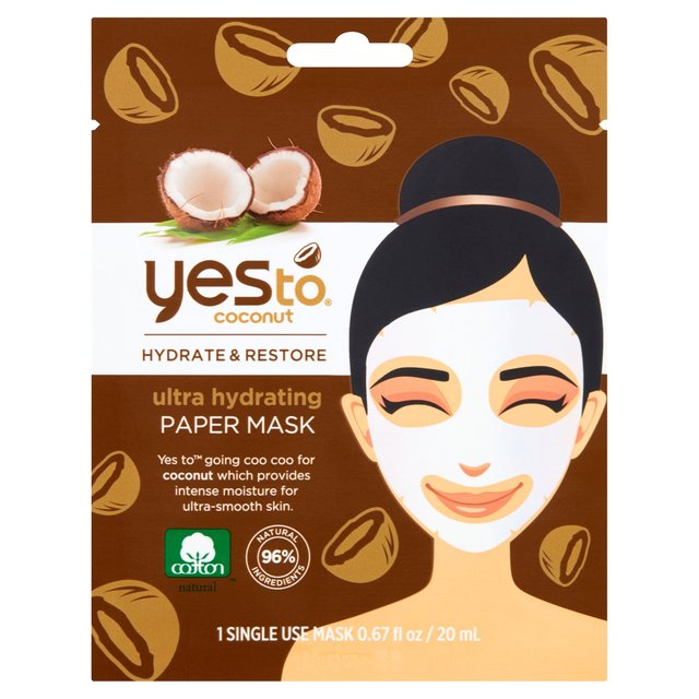 Yes To Coconut Ultra Hydrating Sheet Face Mask