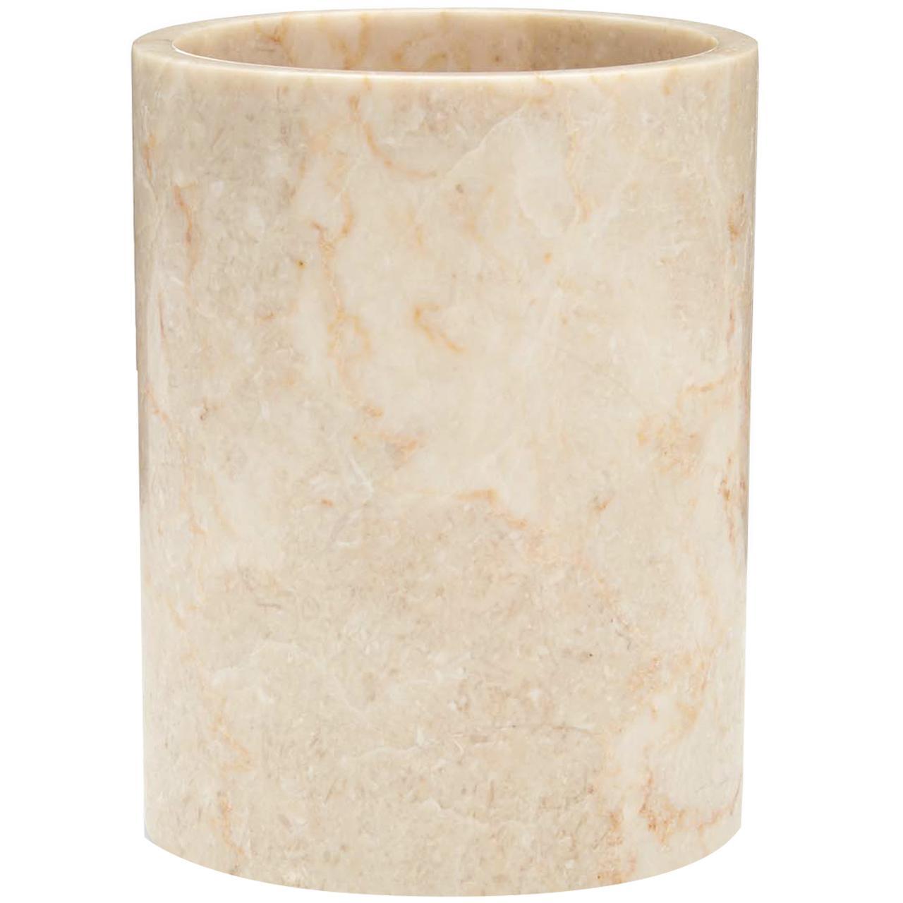 M&S Marble Tumbler, Cream