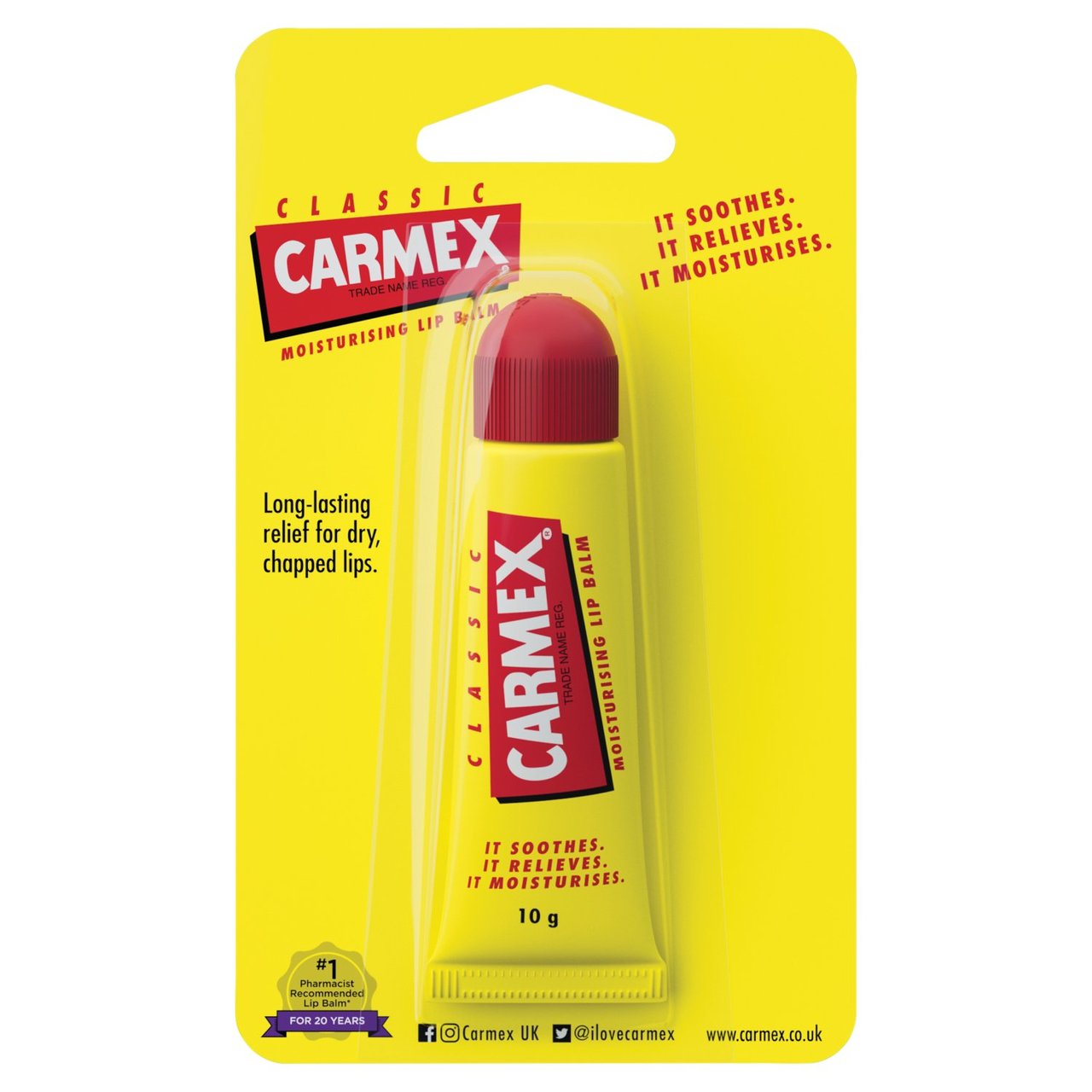 Carmex Classic Lip Balm Tube