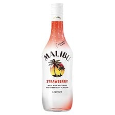 Malibu Strawberry Flavour Rum Liqueur 700Ml