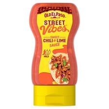 Old El Paso Street Vibes Sweet Chili and Lime Sauce Squeezy 255G