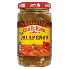 Old El Paso Sliced Red Jalapenos 215G