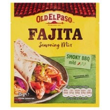 Old El Paso Smoky Bbq Fajita Seasoning Mx 35G