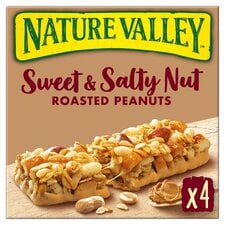 Nature Valley Sweet & Salty Nut Roasted Peanuts Bars 4 x 30g (120g)