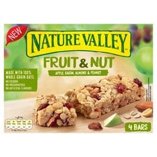 Nature Valley Fruit & Nut Cereal Bars 4X30g