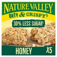 Nature Valley Cereal Bars Oaty & Crispy Honey 5X23g