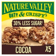 Nature Valley Cereal Bar Oaty & Crispy Cocoa 5X23g