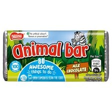 Animal Bar Milk Chocolate Bar 19g