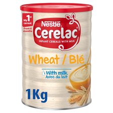 Cerelac Baby Cereal Wheat Tin 1kg