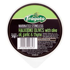 Fragata Halkidiki Olives With Garlic & Thyme 50G