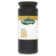 Fragata Stoneless Black Olives 330g