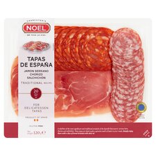 Noel Sliced Tapas Selection 120G