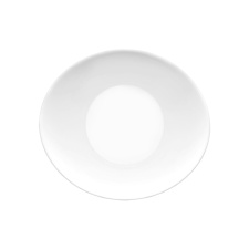 Bormioli Rocco Prometeo Glass Dessert Plates - 24 x 19.5cm - White - Pack of 6