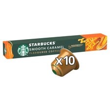 Starbucks Smooth Caramel Flavoured Coffee 10 x 51g