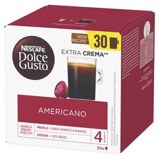 Nescafe Dolce Gusto Americano Coffee Pods x30 255g