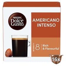 Nescafe Dolce Gusto Americano Intenso Coffee Pods x16 132.8g