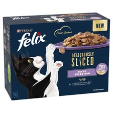 Felix Deliciously Sliced Mixed Selection In Jelly 12X80g