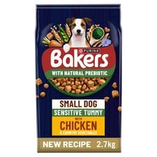 Bakers Small Dog Sensitive Tummy Chicken & Vegetable 2.7kg