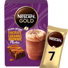 Nescafe Chocolate Caramel Brownie Mocha 7 x 21.4g Sachets