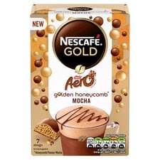 Nescafe Aero Golden Honeycomb Mocha Coffee 7X19g