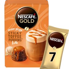 Nescafe Sticky Toffee Pudding Latte 7 x 20g Sachets