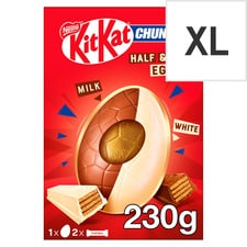 Kit Kat Chunky Milk & White Chocolate Easter Egg & 2 Bars 230g