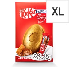 Kit Kat Chunky with Lotus Biscoff Milk Chocolate Easter Egg 233g