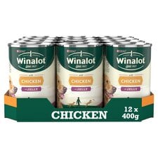 Winalot Chicken in Jelly Adult Dog Food 12x400g