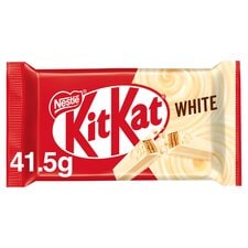 Kit Kat 4 Finger White Chocolate Wafer Bar 41.5g