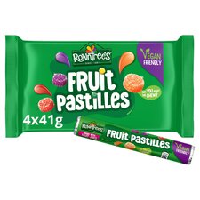 Rowntree's Fruit Pastilles Sweets 4 x 41g