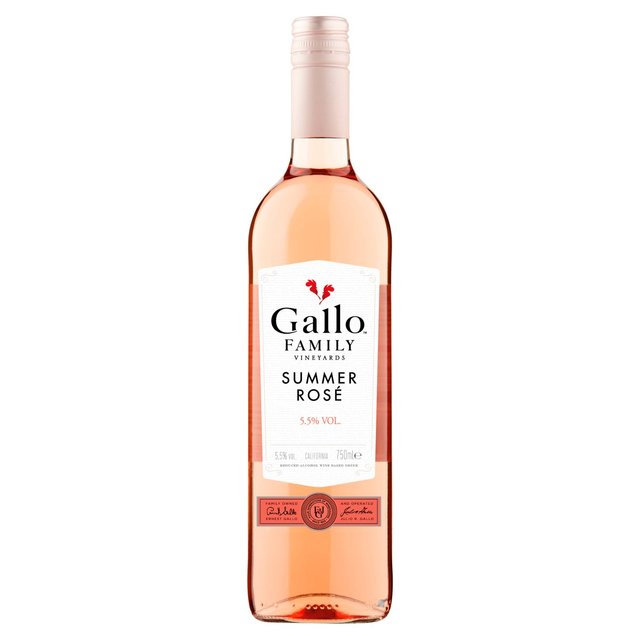 Gallo Family Vineyards Summer Rose Wine  75cl