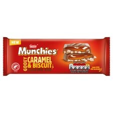 Munchies Caramel Biscuit Sharing Bar 87g