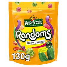 Rowntree's Randoms Fizzy Cactuz Sour Sweets 130g